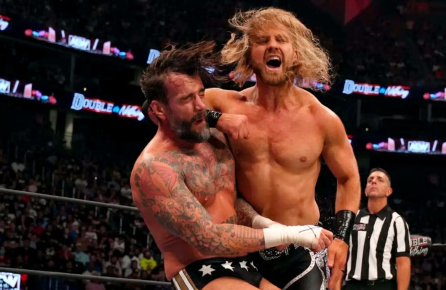 Cm Punk Apologized To Adam Page Following Collision Promo Web Is Jericho