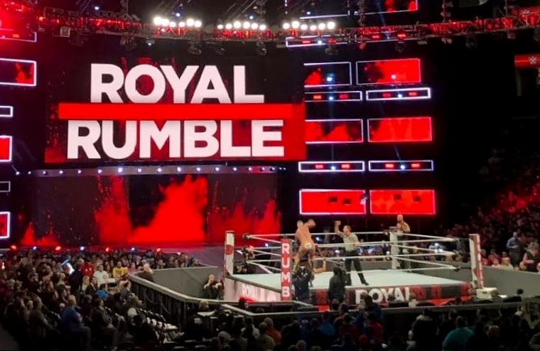 Former Intercontinental Champion Backstage For Potential Royal Rumble ...