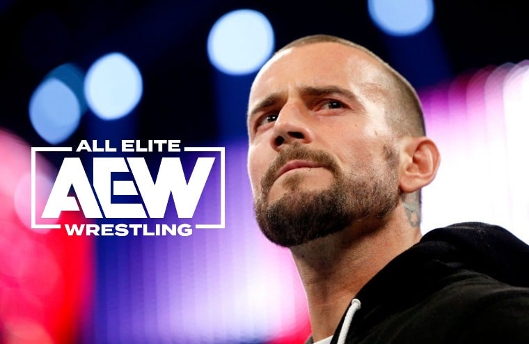 cm punk signs aew