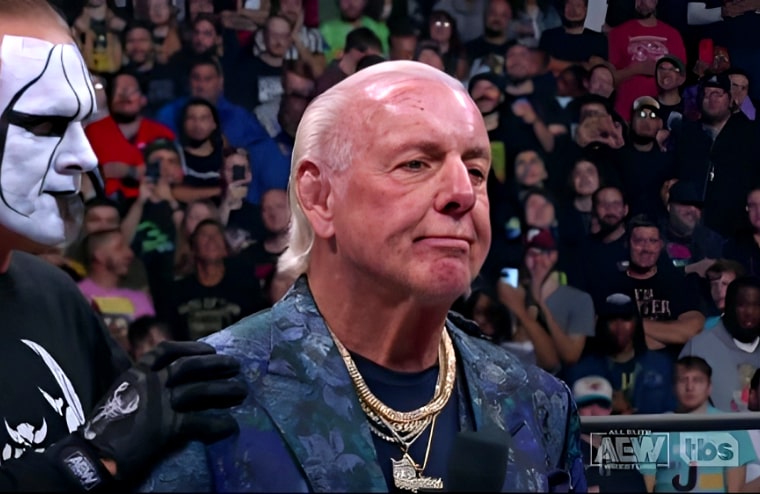 Ric Flair Makes His Aew Debut During Dynamite W Video Web Is Jericho